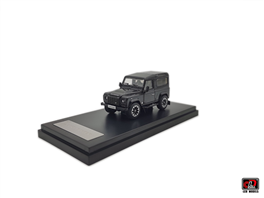 1-64  2018 Land Rover Defender 90 works V8 70th Edition Diecast model car- Black color